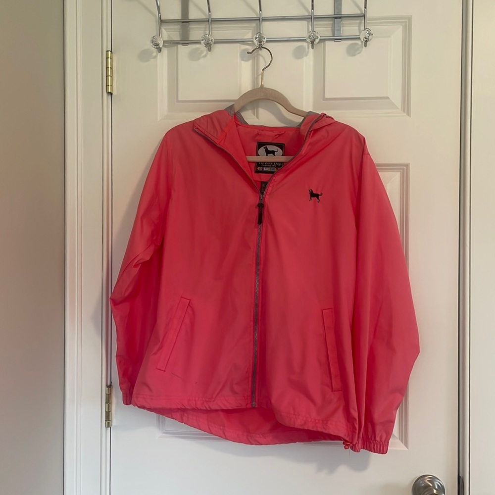 The Black Dog Pink Women’s Raincoat - Small